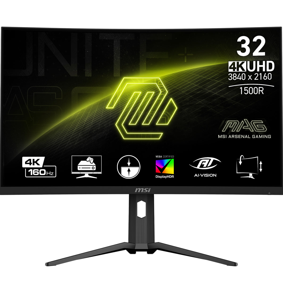 MSI MAG 321CUP - 80 cm (31.5&quot;) - 3840 x 2160 pixels 4K Ultra HD Monitor