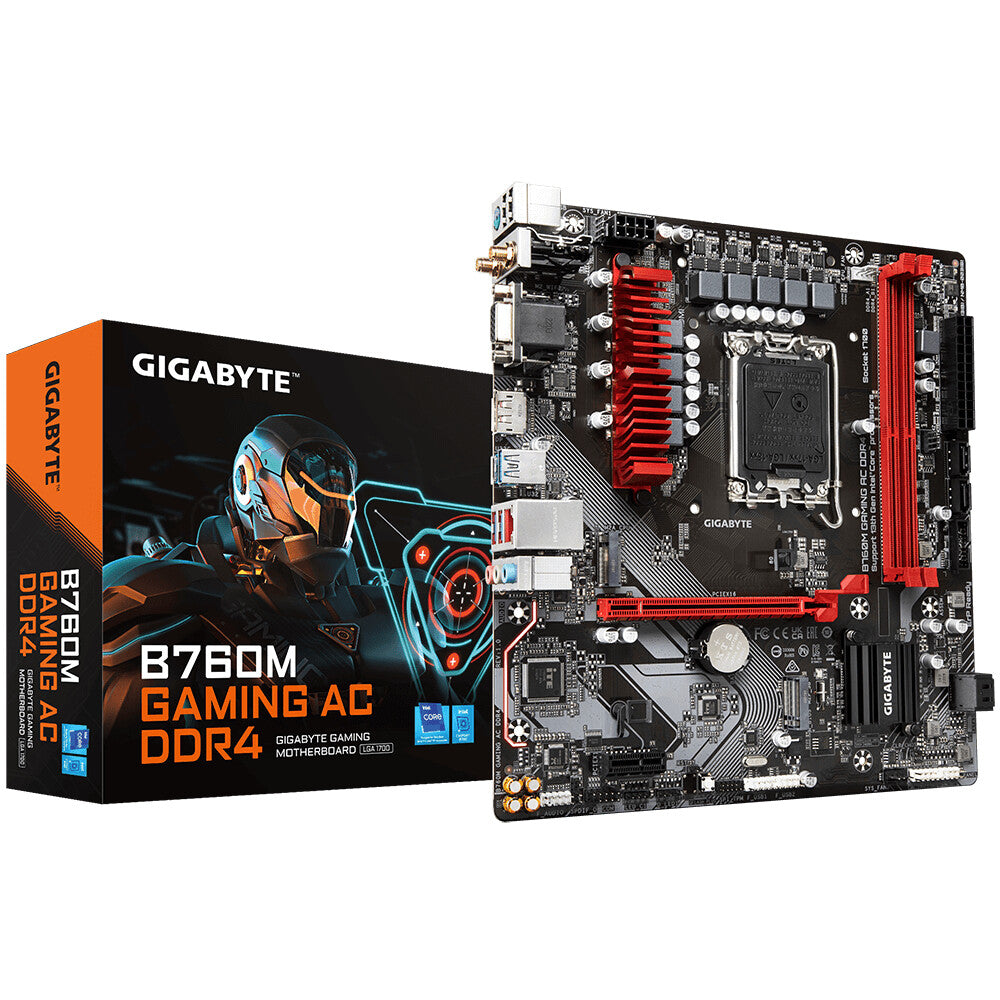 Gigabyte B760M GAMING AC ATX Motherboard - Intel B760 LGA 1700