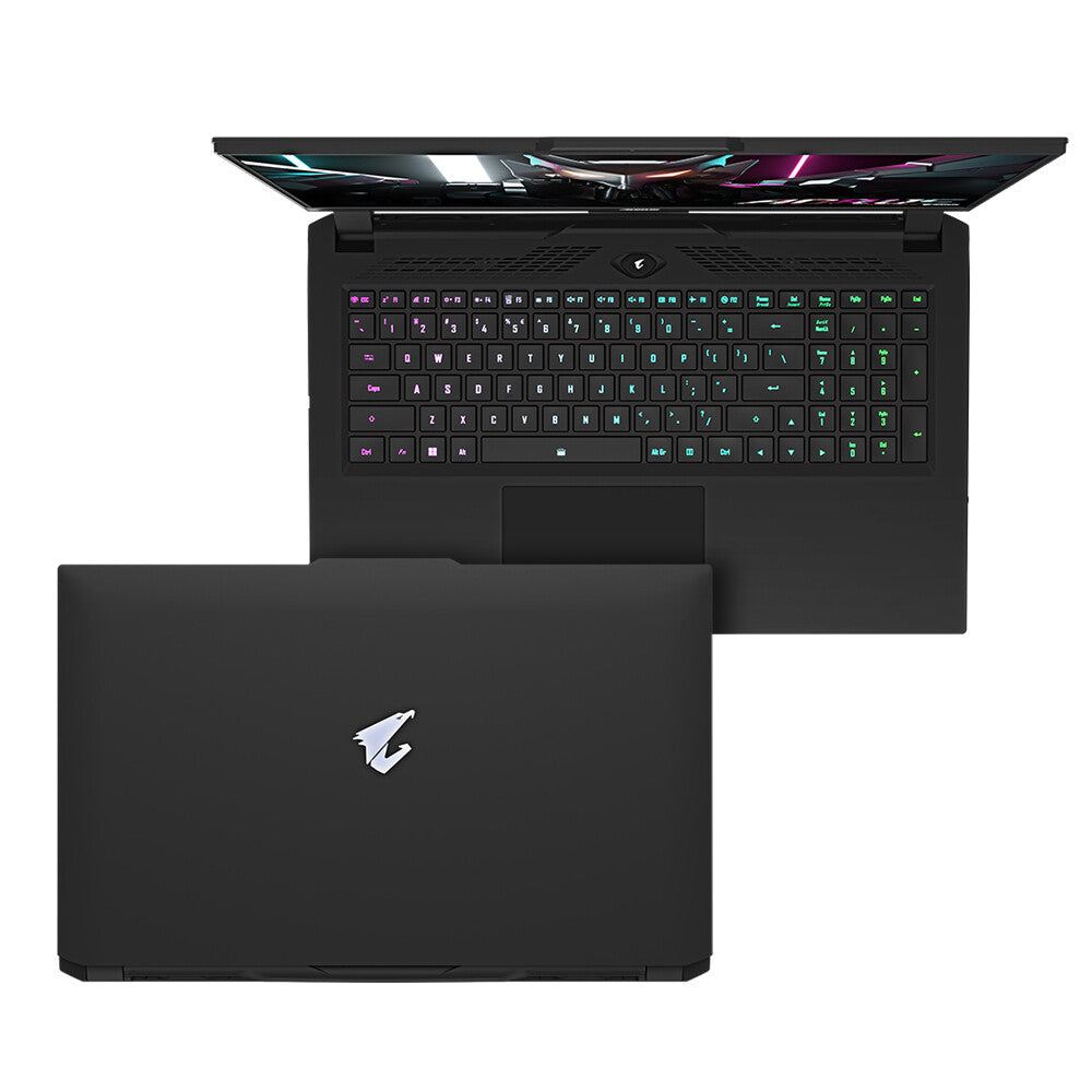 GIGABYTE AORUS 7 9KF Laptop - 43.9 cm (17.3&quot;) - Intel® Core™ i5-12500H - 16 GB DDR4-SDRAM - 512 GB SSD - NVIDIA GeForce RTX 4060 - Wi-Fi 6E - Windows 11 Home - Black