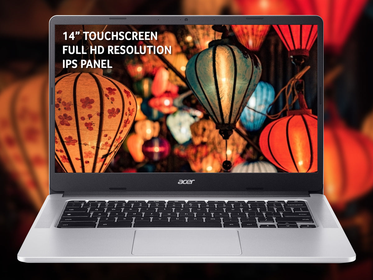 Acer Chromebook 314 - 35.6 cm (14&quot;) - Touchscreen - Intel® Pentium® Silver - 8 GB LPDDR4x-SDRAM - 128 GB SSD - Wi-Fi 5 - ChromeOS - Silver