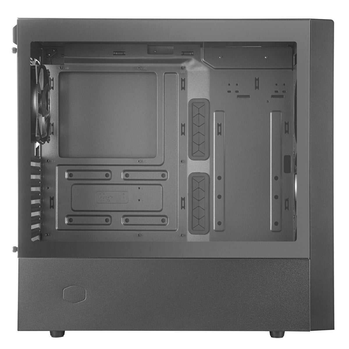 Cooler Master MasterBox NR600 - ATX Mid Tower Case in Black (No ODD)