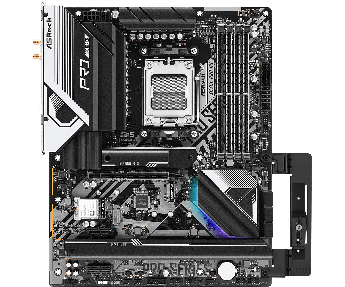 Asrock X670E Pro RS ATX motherboard - AMD X670 Socket AM5