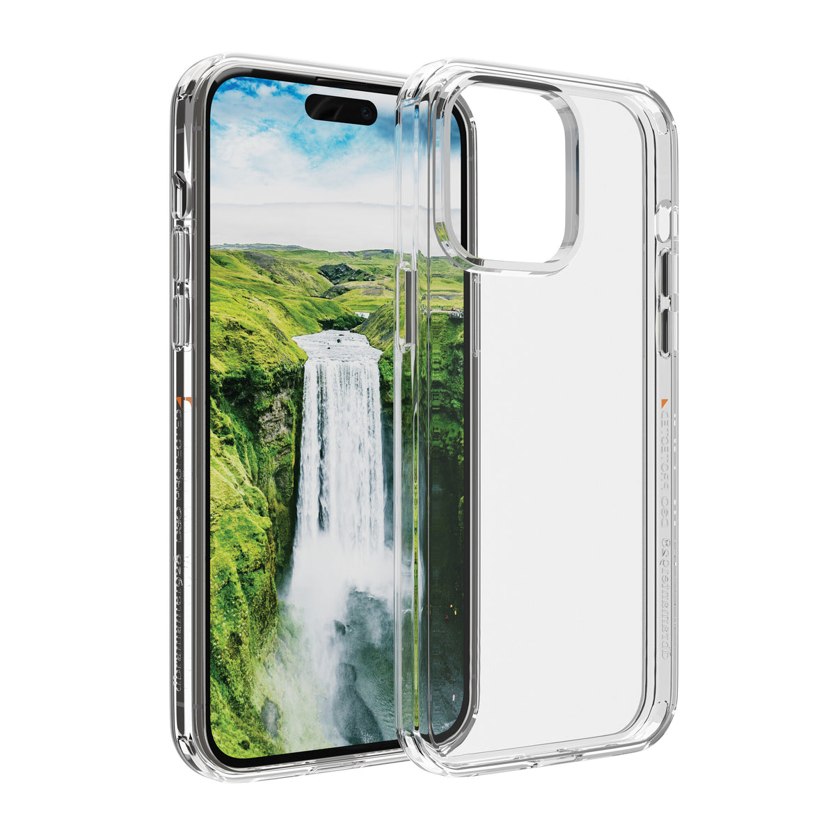 dbramante1928 Iceland Ultra D3O for iPhone 15 Pro Max in Transparent