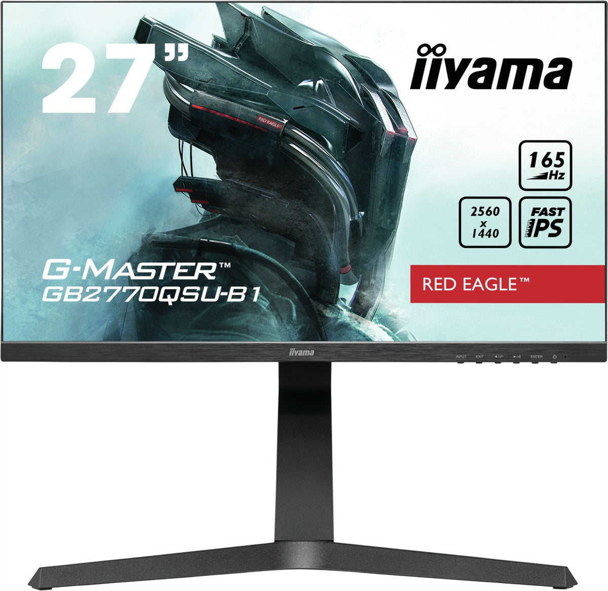 iiyama GB2770QSU-B1 Computer Monitor 68.6 cm (27&quot;) 2560 x 1440 pixels Wide Quad HD+ LED Black