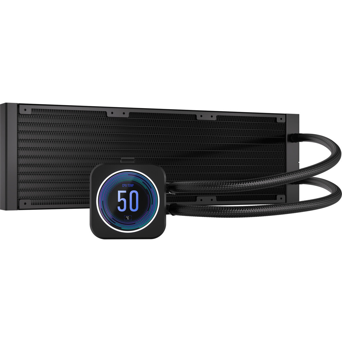 Corsair iCUE H150i ELITE LCD XT Display - All-in-one Liquid Processor Cooler in Black - 360mm