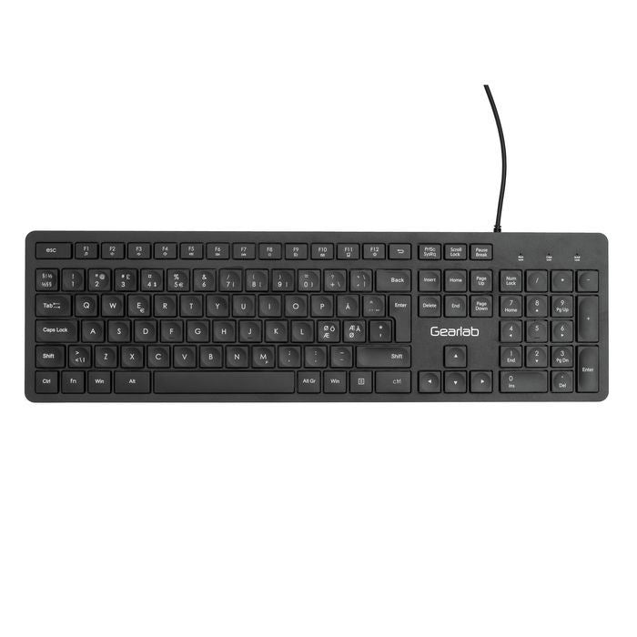 eSTUFF GLB211102 keyboard USB QWERTY Nordic Black