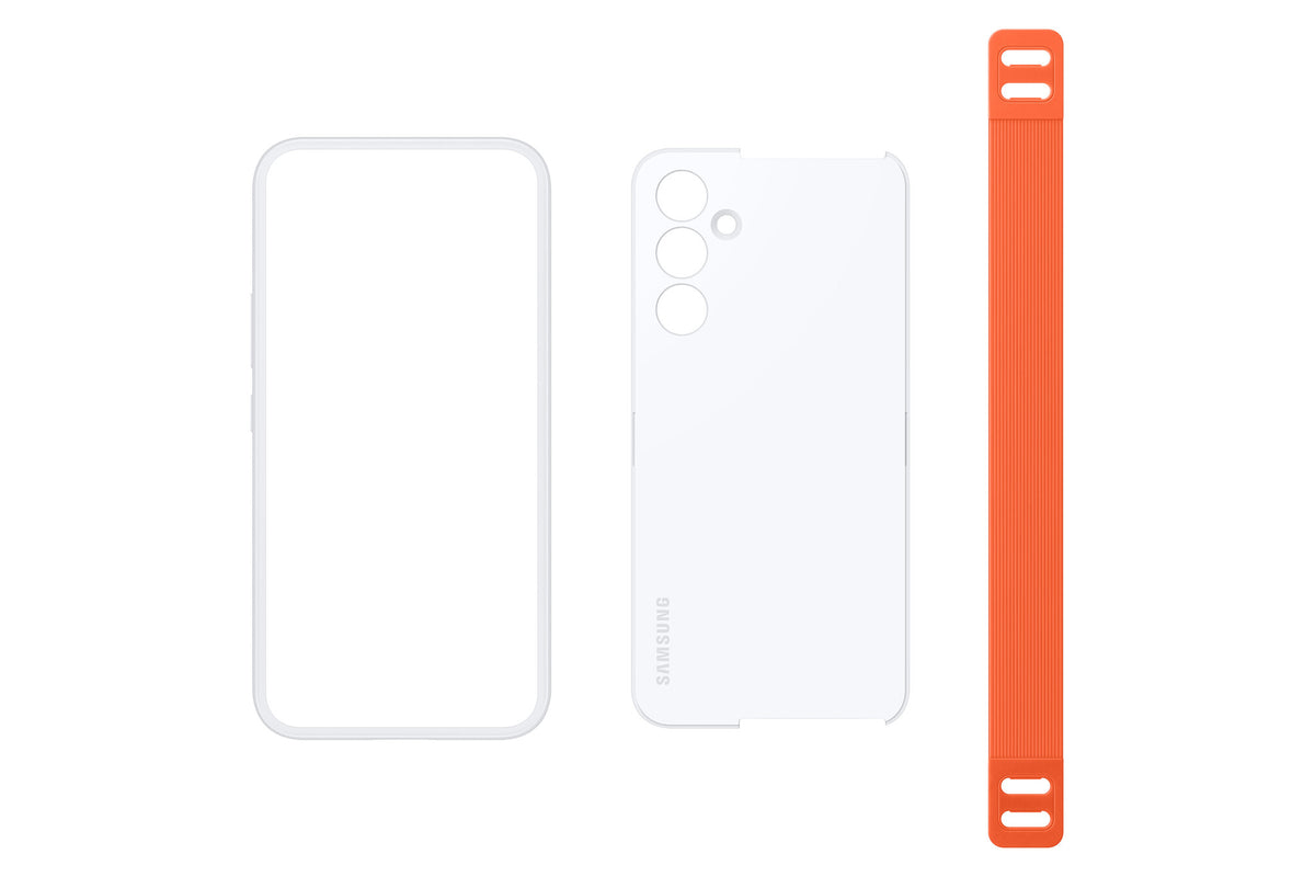 Samsung Haze Grip Case for Galaxy A54 in White