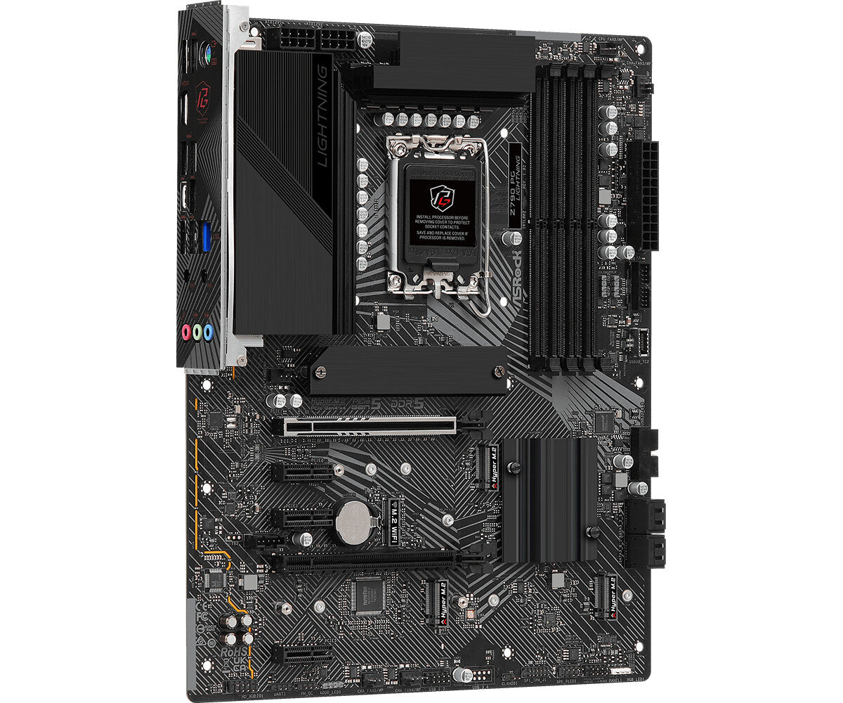 Asrock Z790 PG Lightning ATX motherboard - Intel Z790 LGA 1700