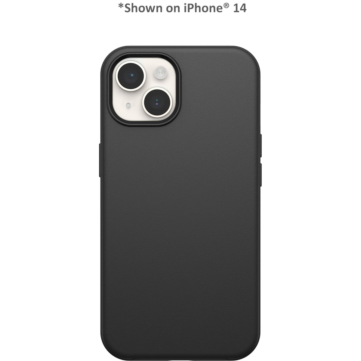 OtterBox Symmetry Series with MagSafe for iPhone 15 Pro in Black