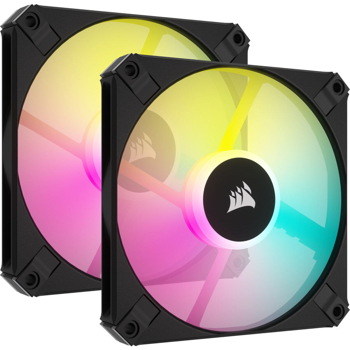 Corsair iCUE AF120 RGB SLIM - Computer Case Fan in Black - 120mm