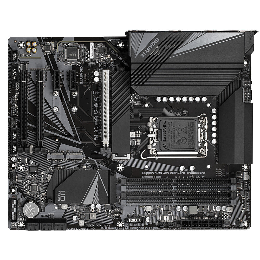 Gigabyte Z690 UD DDR4 (rev. 1.0) ATX motherboard - Intel Z690 LGA 1700