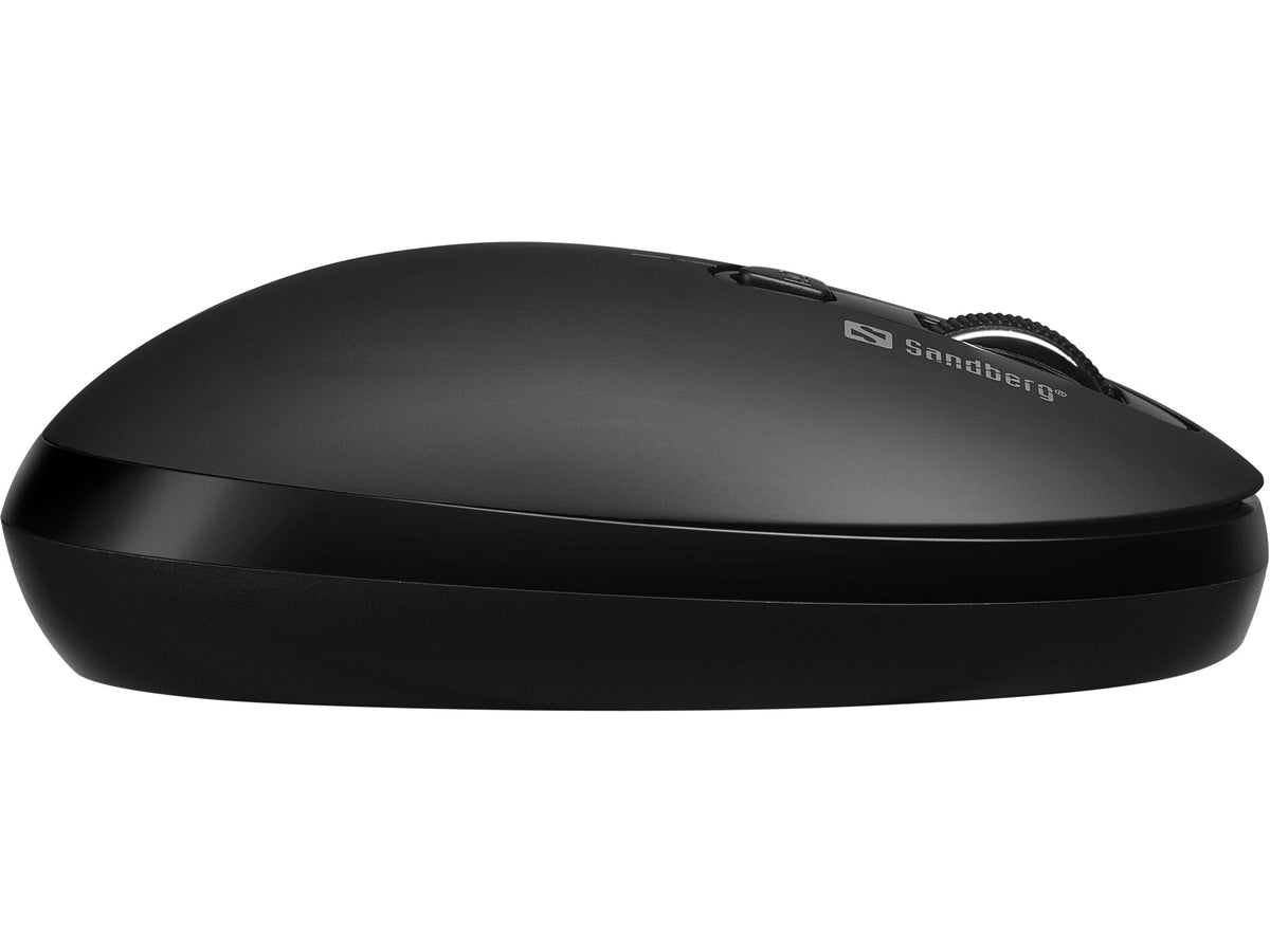 Sandberg - RF Wireless Mouse in Black - 1,600 DPI