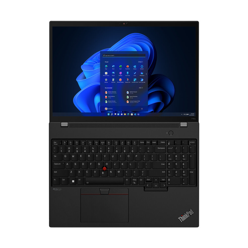 Lenovo ThinkPad P16s Gen 1 Laptop - 40.6 cm (16&quot;) - Intel® Core™ i7-1260P - 16 GB DDR4-SDRAM - 512 GB SSD - NVIDIA Quadro T550 - Wi-Fi 6E - Windows 11 Pro - Black