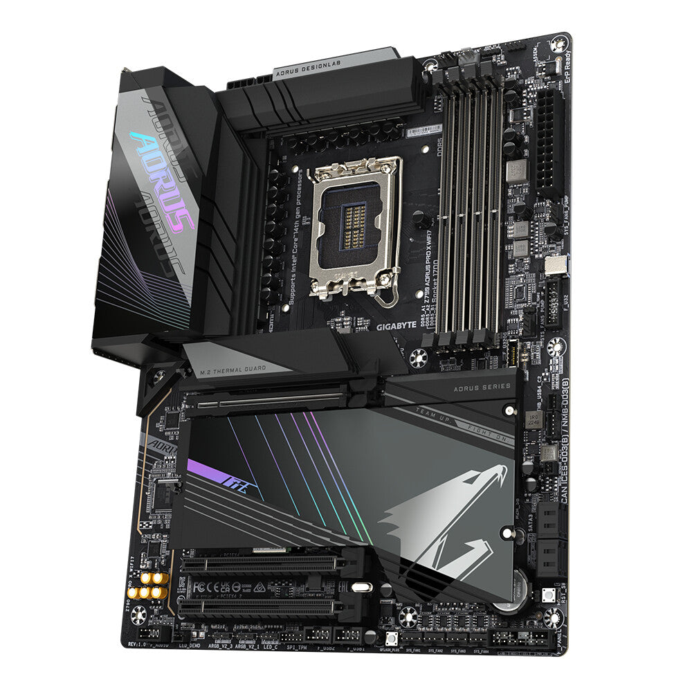 Gigabyte Z790 AORUS PRO X WIFI7 ATX motherboard - Intel Z790 LGA 1700