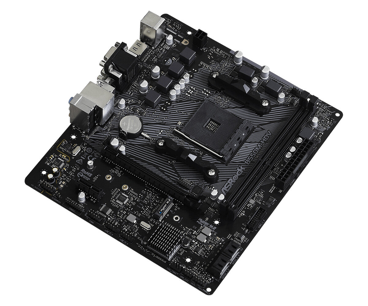 Asrock B550M-HDV micro ATX motherboard - AMD B550 Socket AM4