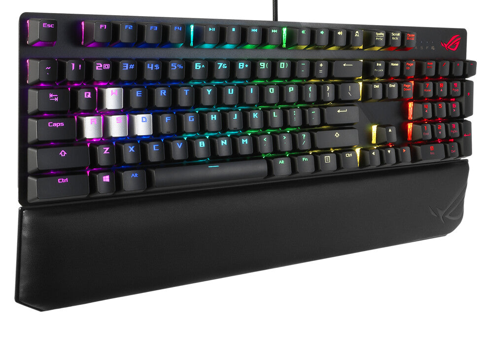 ASUS ROG Strix Scope NX Deluxe - USB Wired RGB Mechanical Keyboard in Black (QWERTY UK)