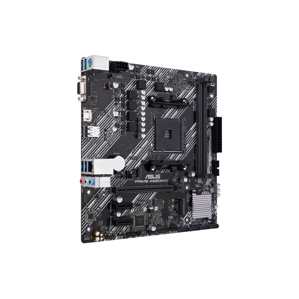 ASUS PRIME A520M-K micro ATX motherboard - AMD A520 Socket AM4