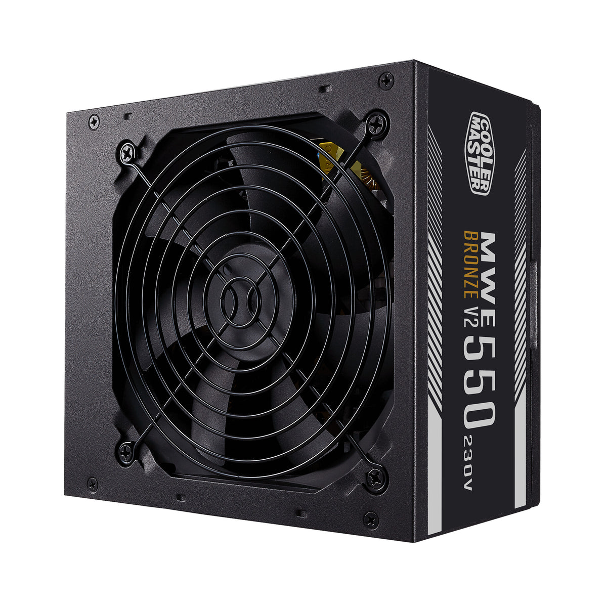 Cooler Master MWE - 550W 80+ Bronze Non-Modular Power Supply Unit in Black