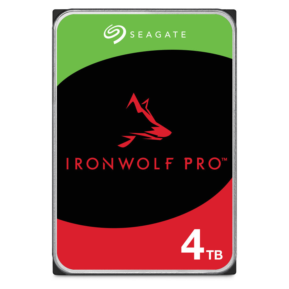 Seagate IronWolf Pro 4 Pack - Serial ATA III 3.5&quot; Internal hard drive - 4 TB