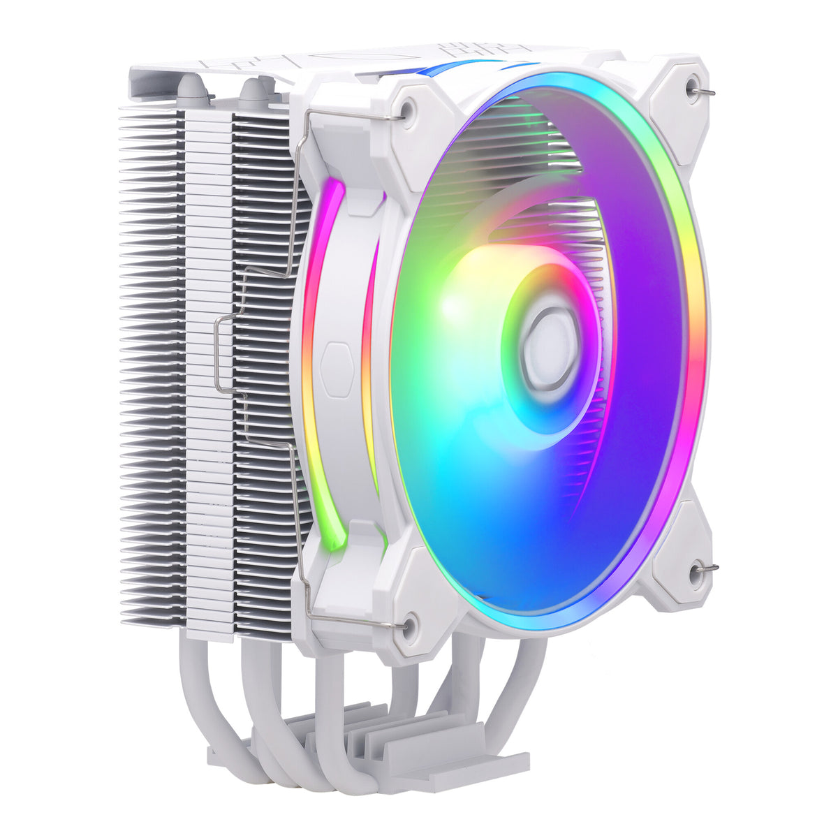 Cooler Master Hyper 212 Halo - Air Processor Cooler in White - 120mm