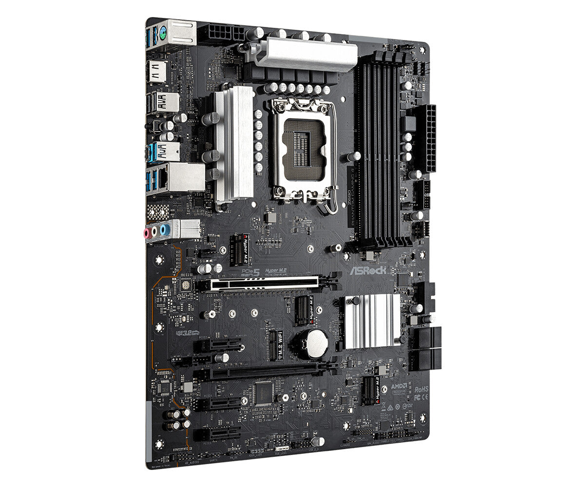 Asrock Z690 PHANTOM GAMING 4 ATX motherboard - Intel Z690 LGA 1700