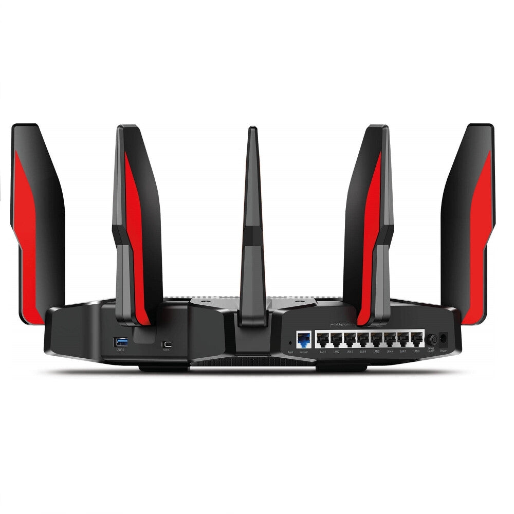 TP-Link Archer AX11000 - Gigabit Ethernet Tri-band (2.4 GHz / 5 GHz / 5 GHz) wireless router in Black