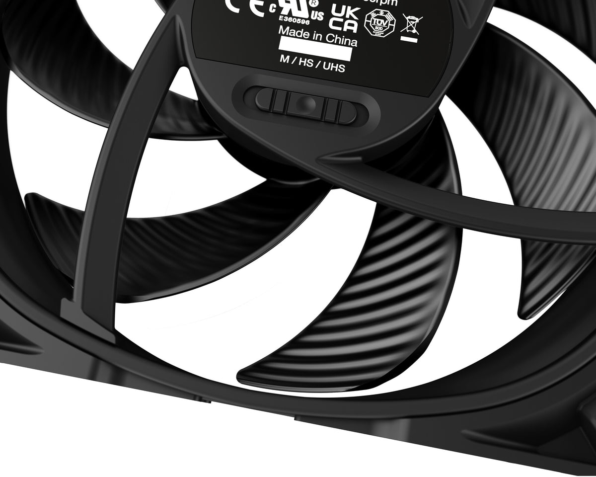 be quiet! SILENT WINGS PRO 4 - Computer Case Fan in Black - 140mm