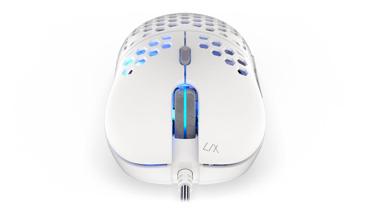 ENDORFY LIX Onyx - USB Type-C Wired Optical Mouse in White - 8,000 DPI