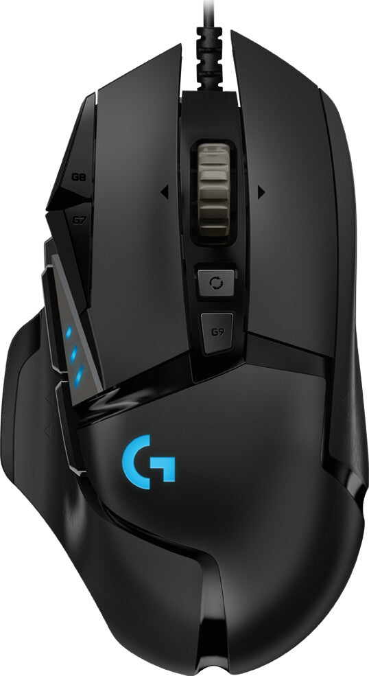 Logitech G - G502 HERO High Performance Gaming Mouse in Black - 25,600 DPI