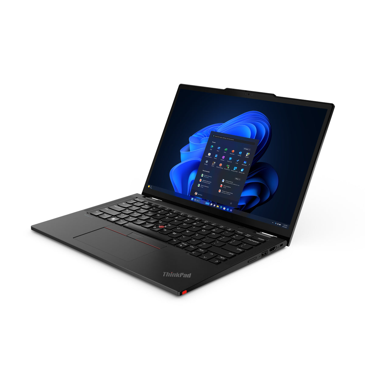 Lenovo ThinkPad X13 Hybrid (2-in-1) - 33.8 cm (13.3&quot;) - Touchscreen - Intel Core Ultra 7 155U - 16 GB LPDDR5x-SDRAM - 512 GB SSD - Wi-Fi 6E - Windows 11 Pro - Black