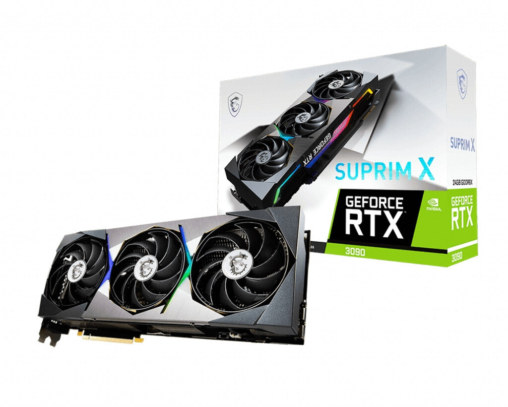 MSI SUPRIM X - NVIDIA 24 GB GDDR6X GeForce RTX 3090 graphics card