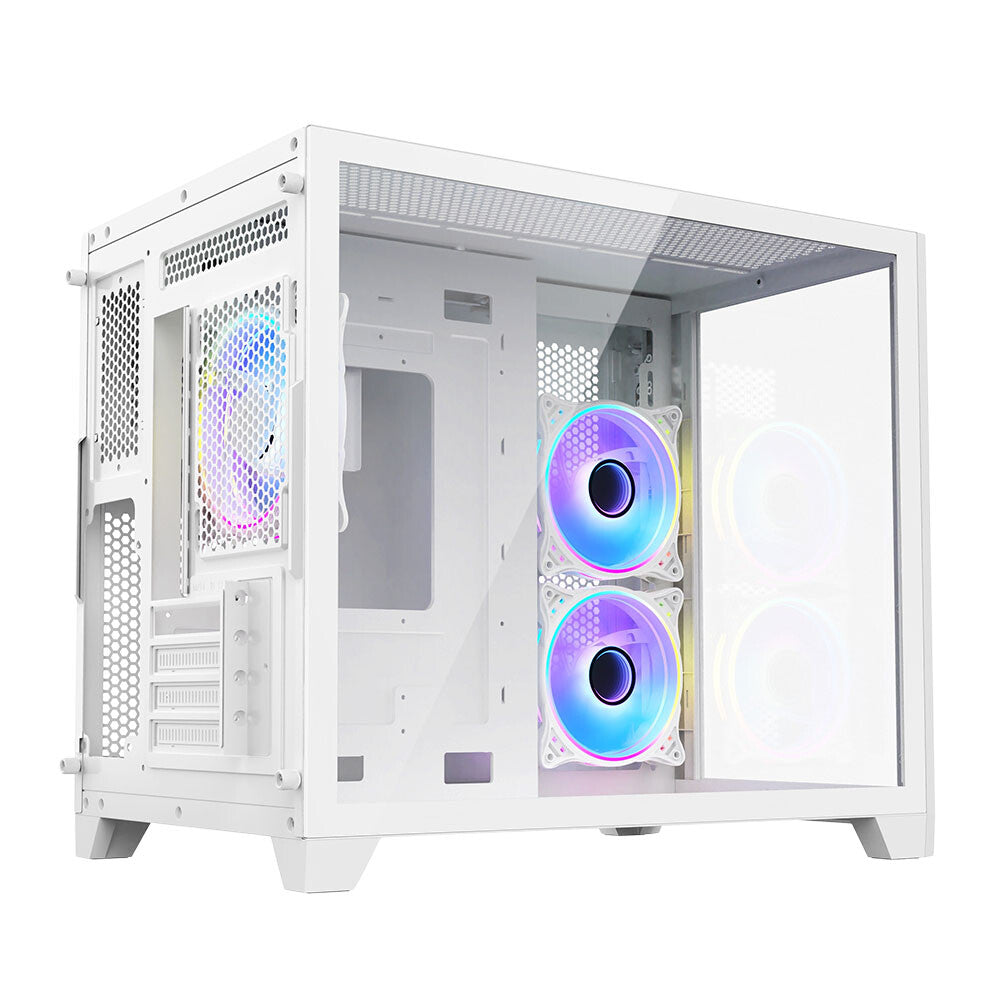 VIDA Akira - MicroATX Mini Tower Case in White