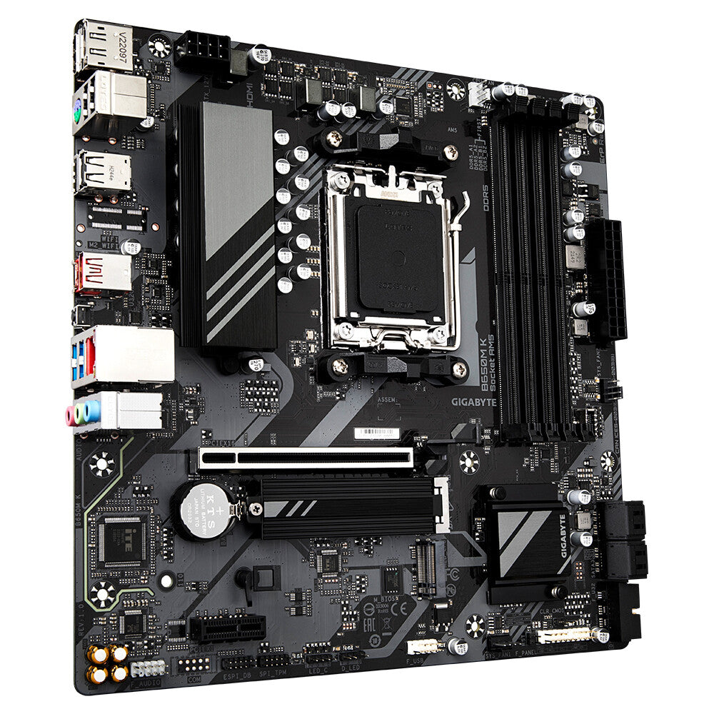 Gigabyte B650M K micro ATX motherboard - AMD B650 Socket AM5