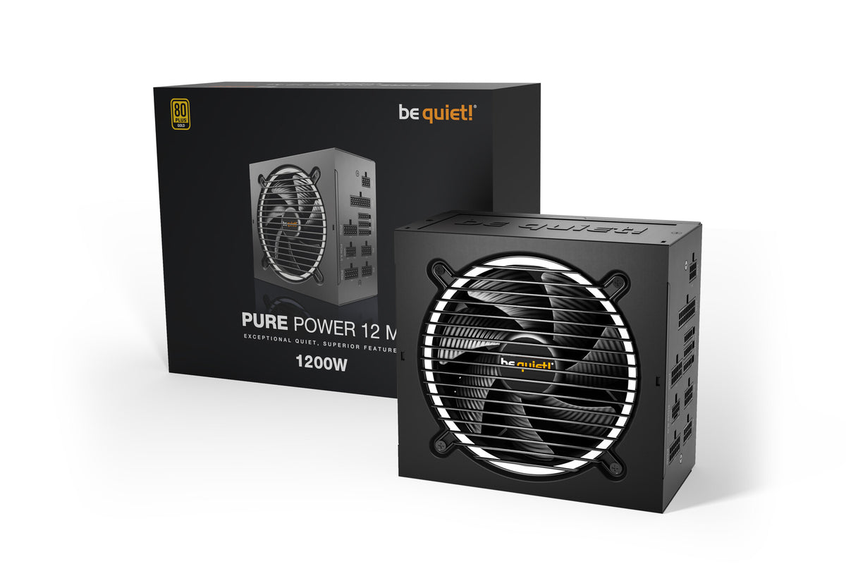 be quiet! Pure Power 12 M - 1200W 80+ Gold Fully Modular Power Supply Units