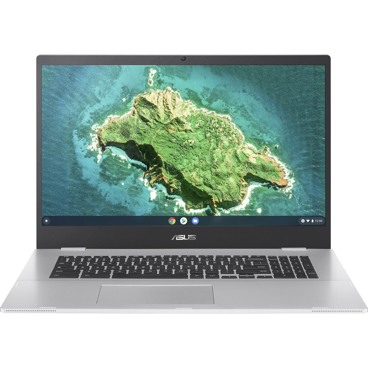 ASUS Chromebook - 43.9 cm (17.3&quot;) - Intel® Pentium® Silver N6000 - 4 GB LPDDR4x-SDRAM - 128 GB eMMC - Wi-Fi 6 - ChromeOS - Silver