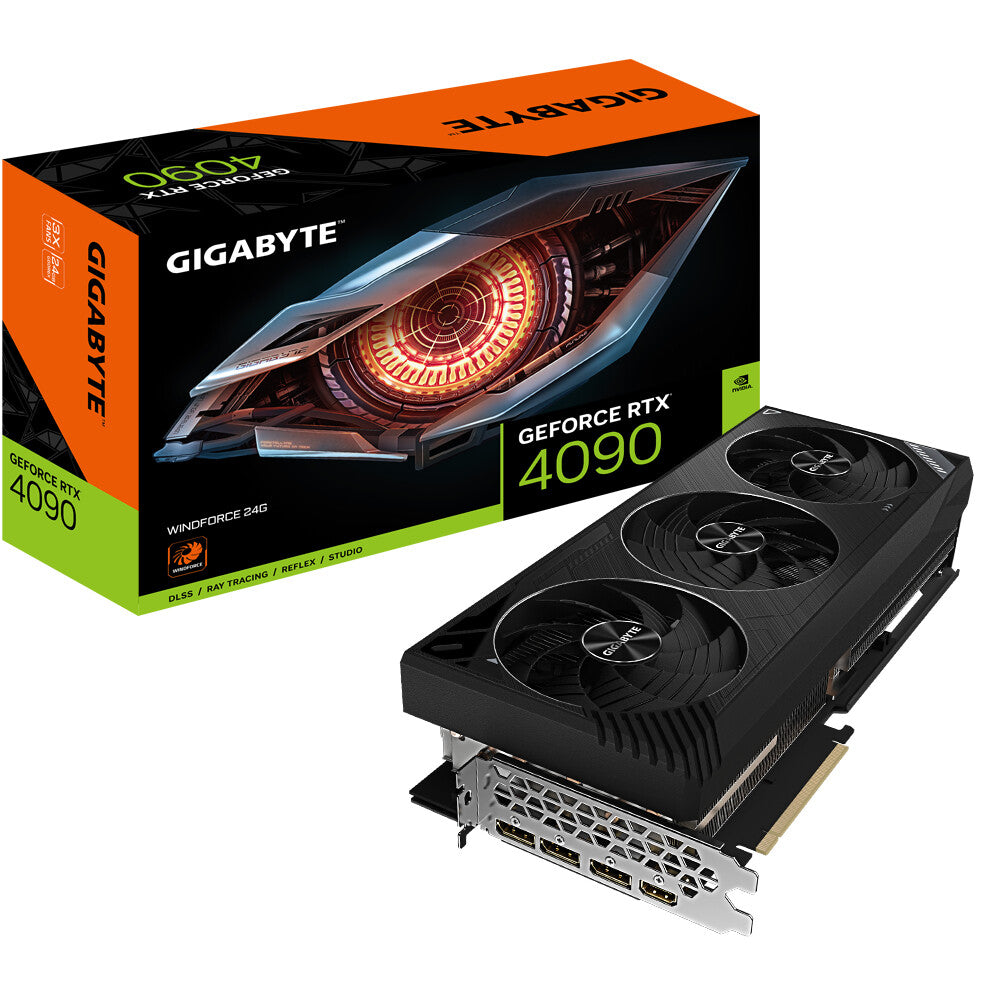 GIGABYTE WINDFORCE - NVIDIA 24 GB GDDR6X GeForce RTX 4090 graphics card