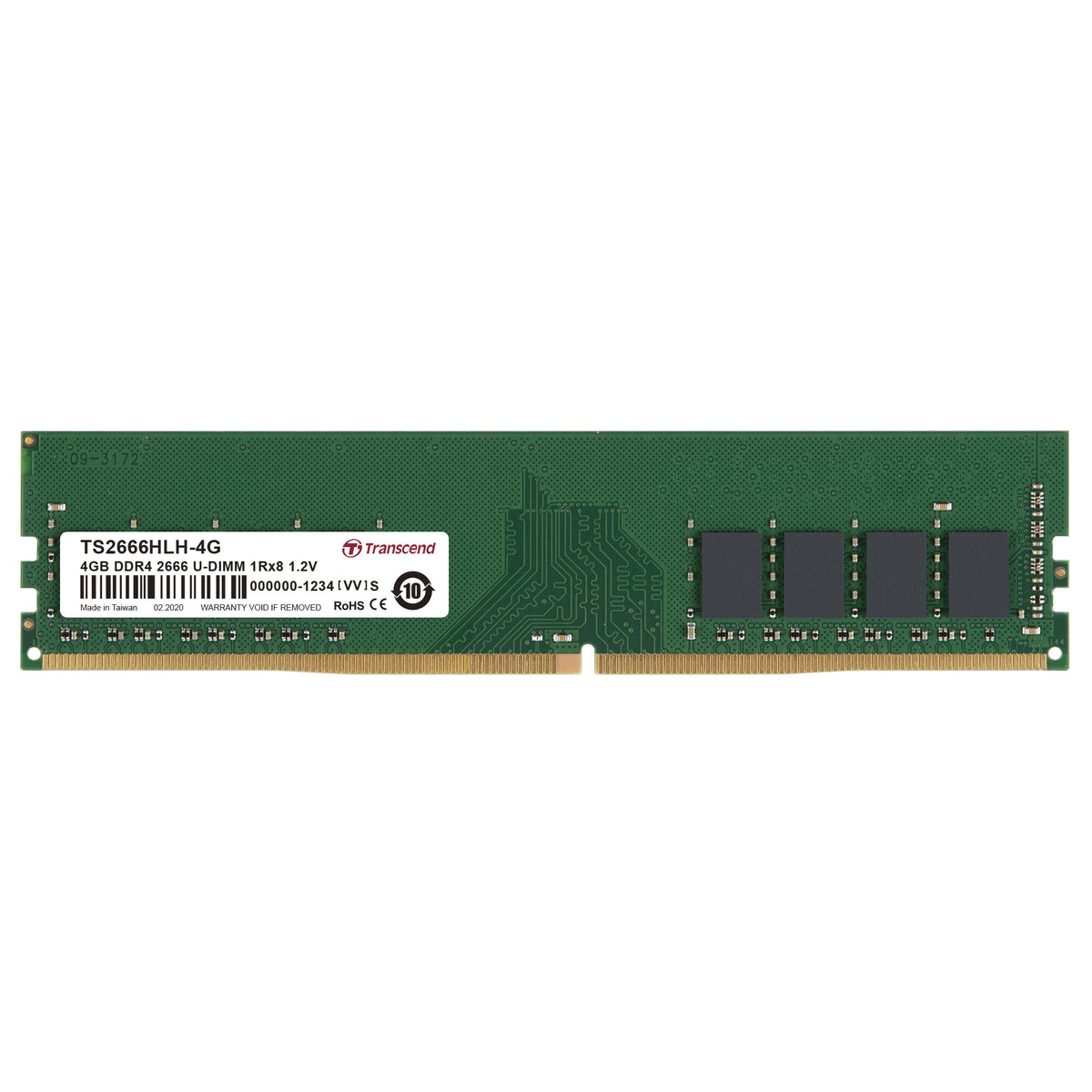 Transcend DDR4-2666 U-DIMM 4GB