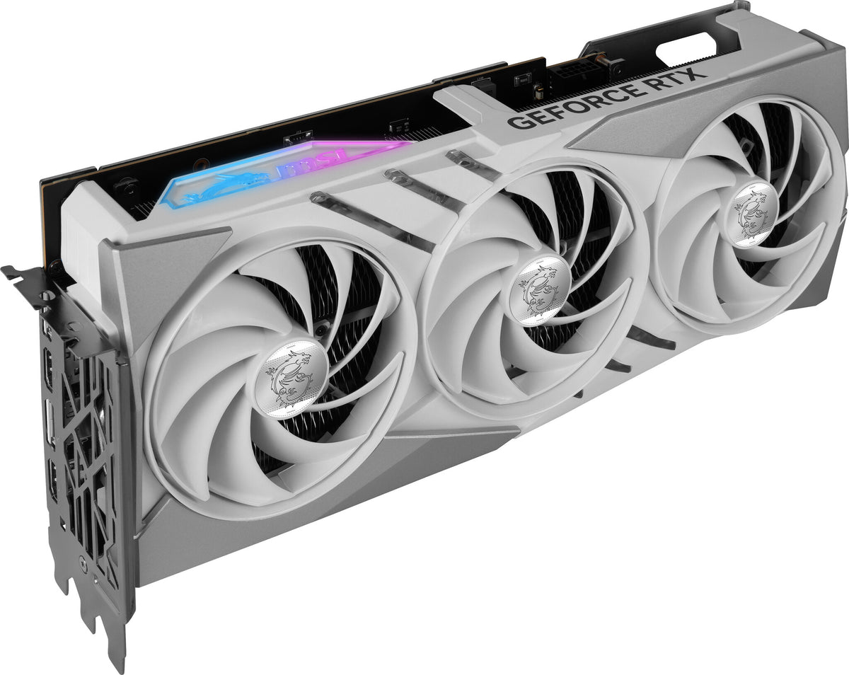 MSI GAMING X SLIM WHITE - NVIDIA 16 GB GDDR6X GeForce RTX 4080 SUPER graphics card