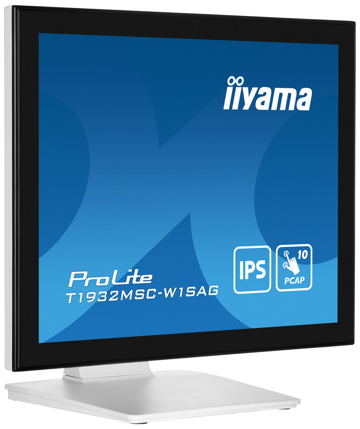 iiyama ProLite T1932MSC-W1SAG computer monitor 48.3 cm (19&quot;) 1280 x 1024 pixels Full HD LED Touchscreen Tabletop White