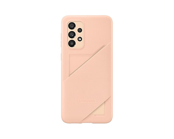 Samsung Card Slot Case for Galaxy A33 (5G) in Peach