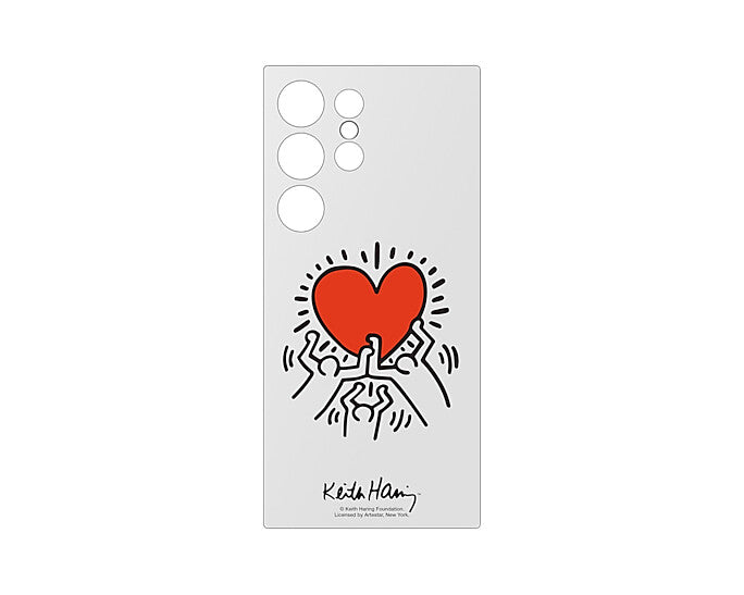 Samsung &quot;Keith Haring&quot; Suit Case for Galaxy S24 Ultra in Transparent