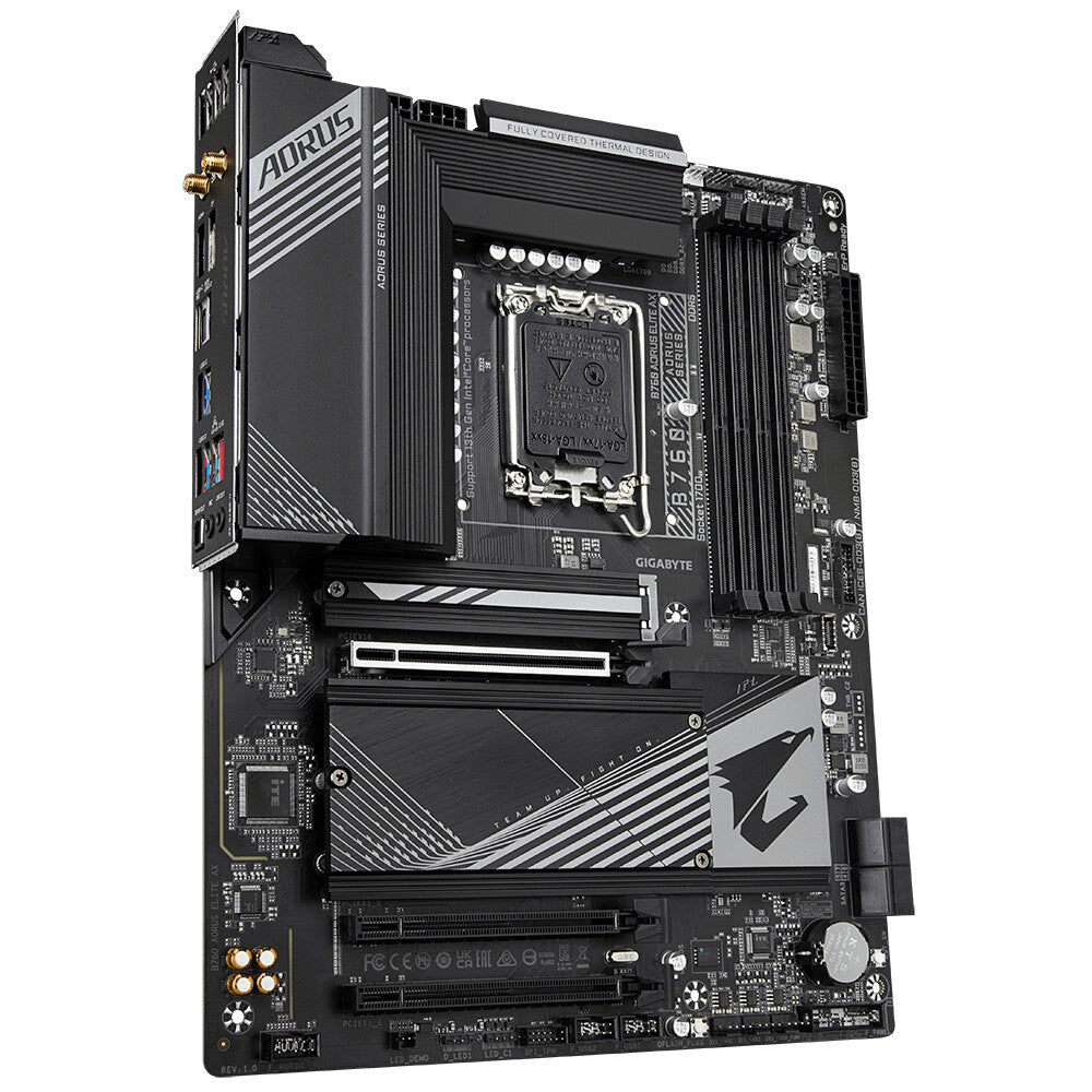 Gigabyte B760 AORUS ELITE AX (rev. 1.0) ATX motherboard - Intel B760 LGA 1700