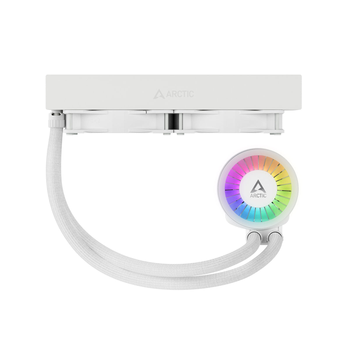 ARCTIC Liquid Freezer III 240 A-RGB - All-in-One Liquid CPU Cooler in White - 240mm