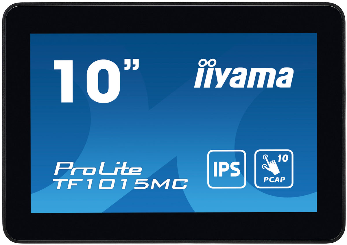 iiyama ProLite TF1015MC-B3 - 25.6 cm (10.1&quot;) - 1280 x 800 pixels HD LED Touchscreen Monitor