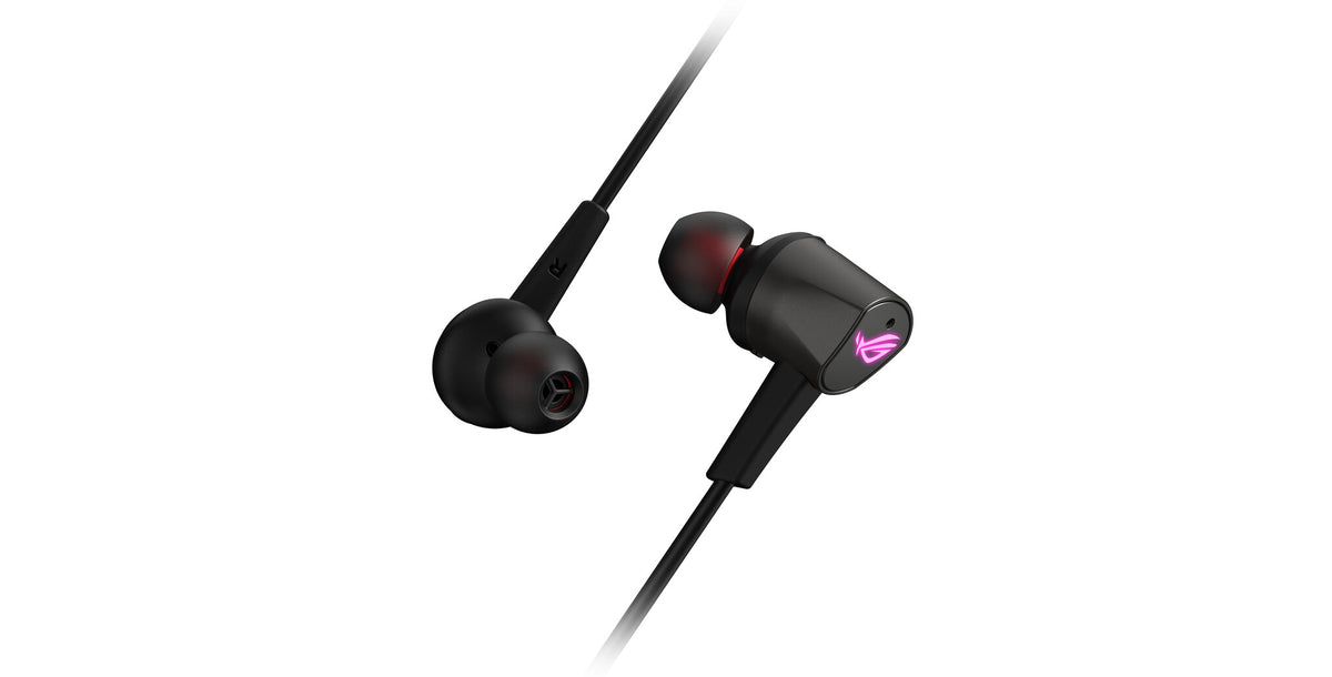 ASUS ROG CETRA II - USB Type-C Wired In-ear Gaming Earbuds in Black