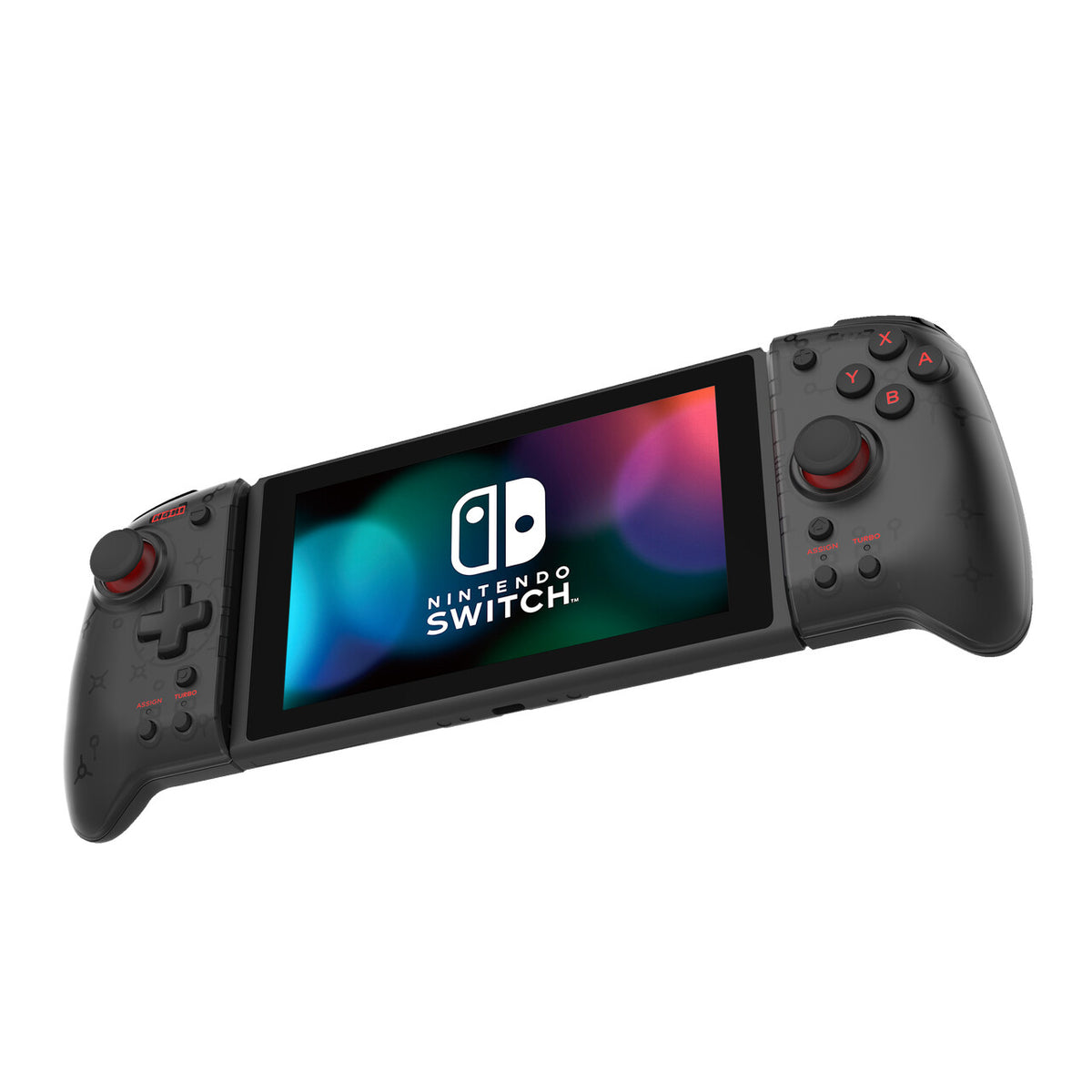 Hori Split Pad Pro -  Game Controllers for Nintendo Switch - Transparent Black Edition