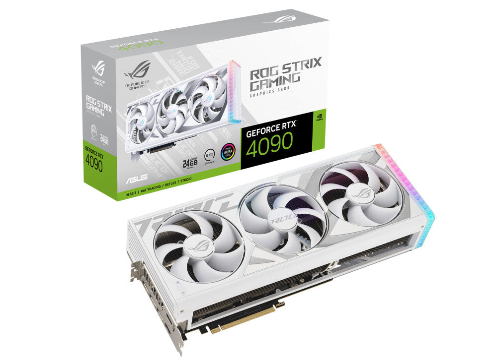 ASUS ROG STRIX GAMING &quot;White Edition&quot; -  NVIDIA 24 GB GDDR6X GeForce RTX 4090 graphics card