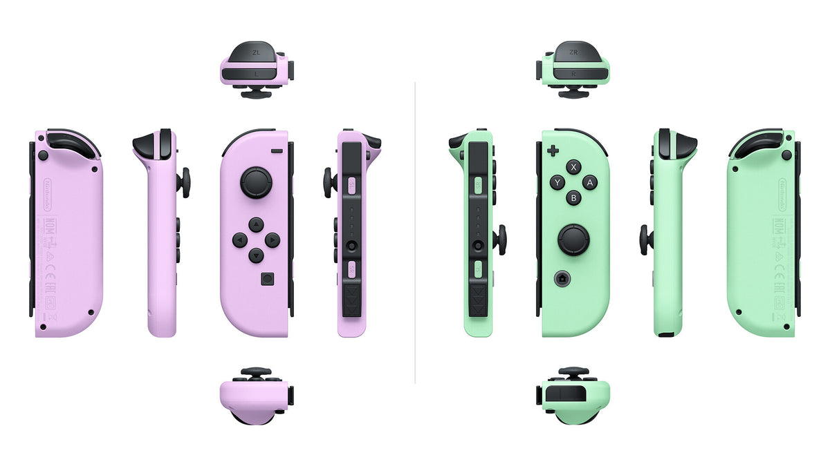 Nintendo Joy-Con - Bluetooth Gamepad in Purple &amp; Pastel Green