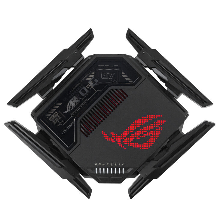 ASUS ROG Rapture GT-BE98 - 10 Gigabit Ethernet Quad-band (2.4 GHz / 5 GHz-1 / 5 GHz-2 / 6 GHz) Router