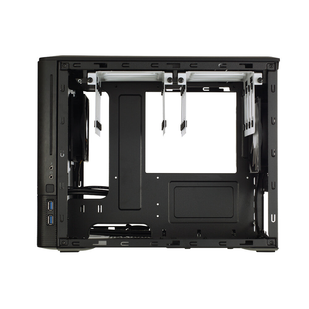 Fractal Design NODE 804 - MicroATX Mid Tower Case in Black